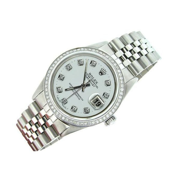 Bracelet en acier inoxydable Rolex Datejust Montre 