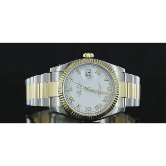 Bracelet huître bicolore Rolex Datejust 36 mm