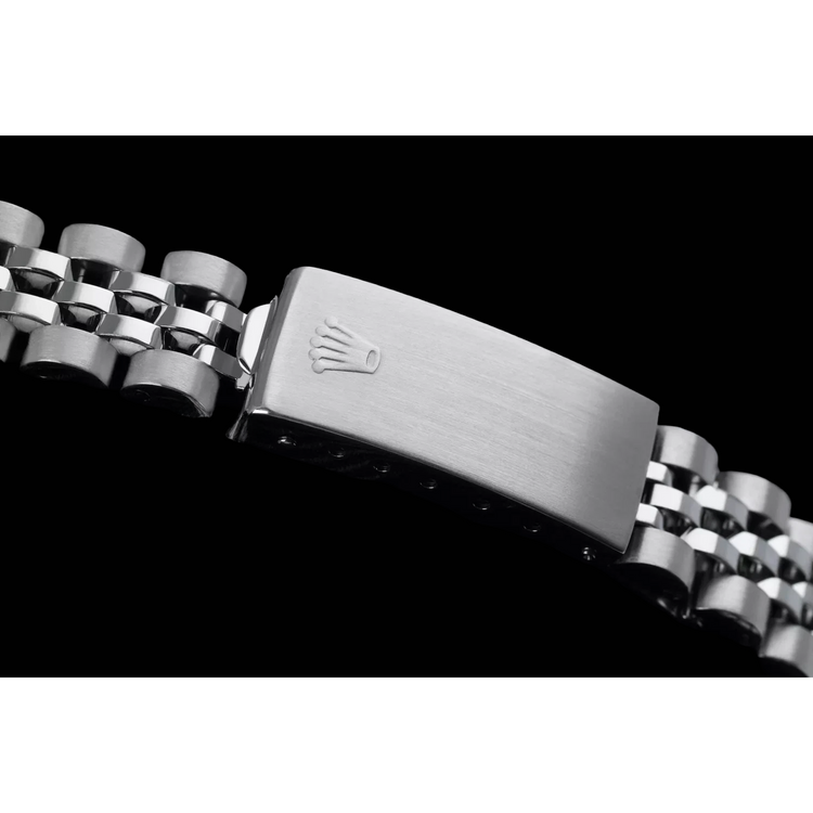 Bracelet jubilé acier inoxydable Datejust Montre Femme Cadran Bâton Rolex
