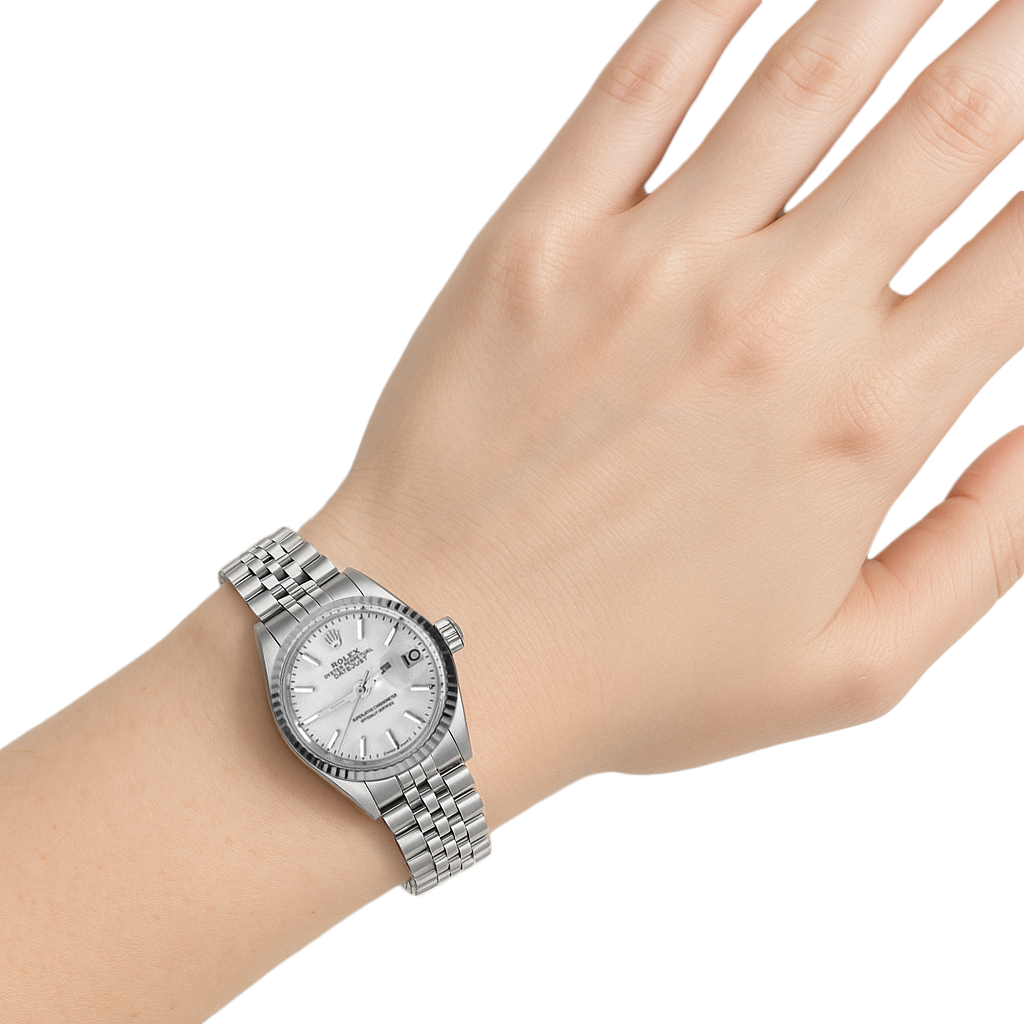 Bracelet jubilé acier inoxydable Montre Femme Cadran Datejust Rolex perpétuelle P2