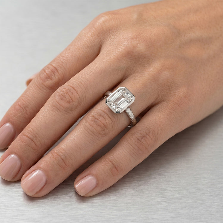 Brillant Taille Rose Ancienne Solitaire de Fiançailles 2,5
