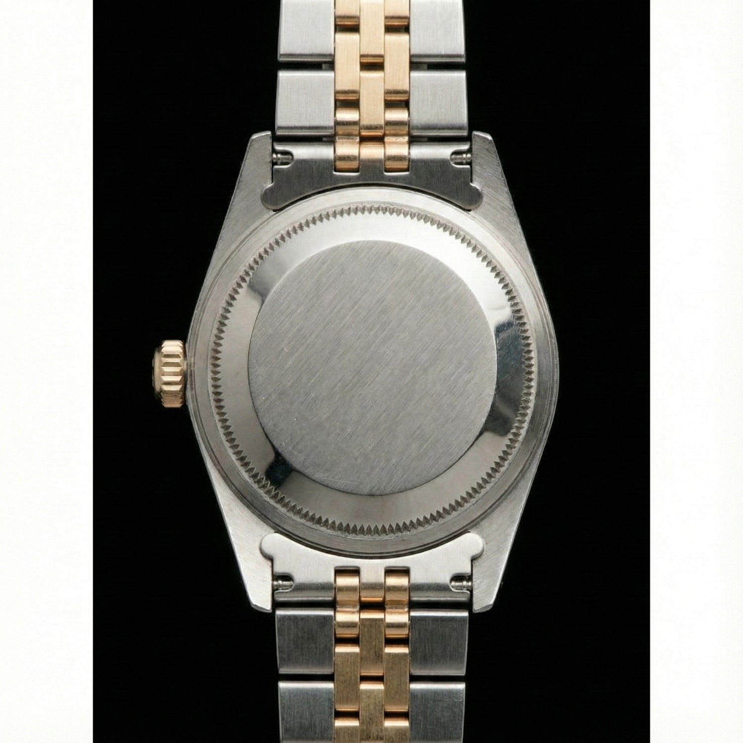 Cadran Arabe Champagne acier inoxydable & Or Jaune Jubilé Dame Rolex Datejust