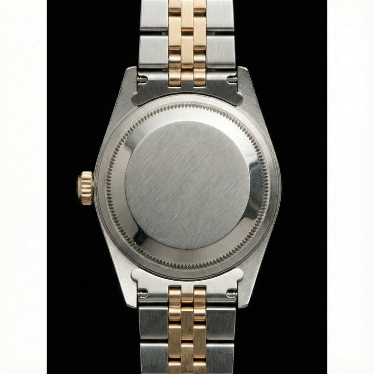 Cadran Arabe Champagne acier inoxydable & Or Jaune Jubilé Dame Rolex Datejust