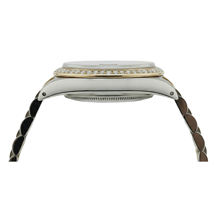 Cadran arabe perpétuel Bracelet acier inoxydable huître Montre Rolex Datejust réglage rapide