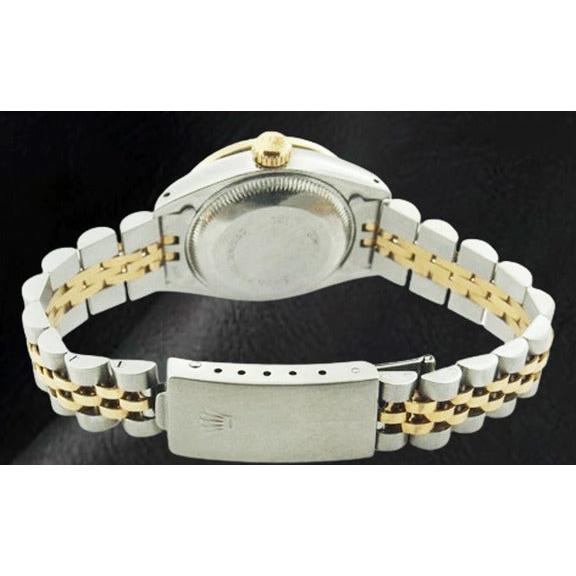 Cadran bâton blanc Datejust Rolex Regarder Rolex

