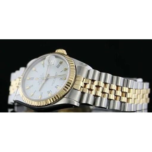 Cadran bâton blanc Rolex 