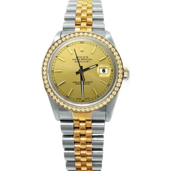  Montre Datejust Rolex réglage rapide
