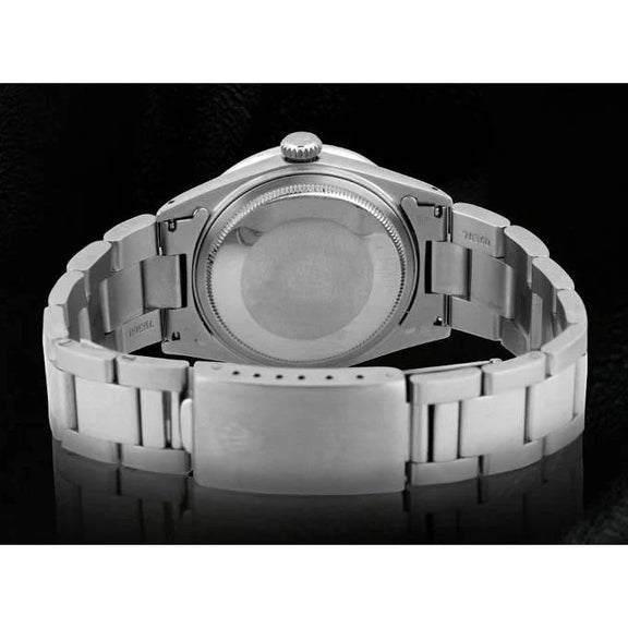 Rolex montre homme acier inoxydable ensemble rapide
