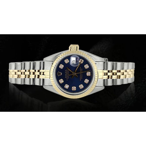 montre Rolex Datejust acier inoxydable & jubilé d'or

