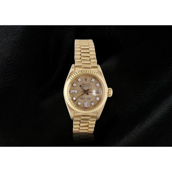 Cadran diamanté Montre présidentielle Rolex