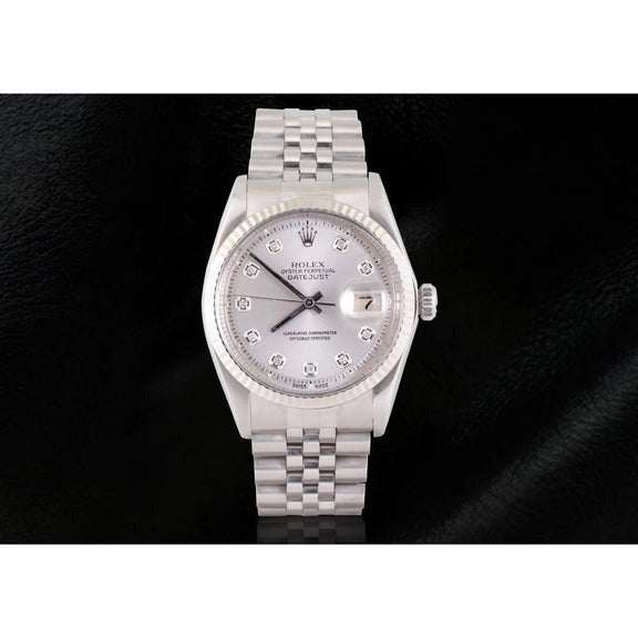 Rolex Datejust Montre pour homme acier inoxydable
