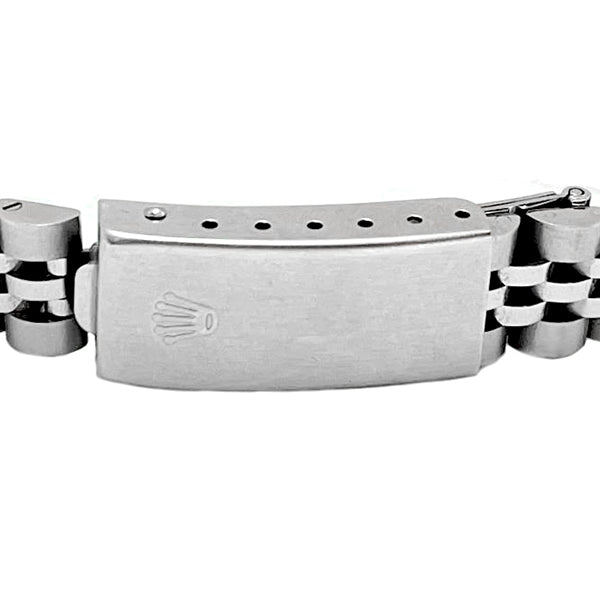 Cadran en diamant blanc Rolex Datejust Regarder Bracelet Jubilé acier inoxydable