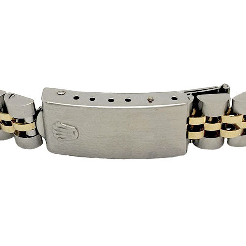 Cadran en diamant rose et bracelet jubilé en or pour dame Rolex