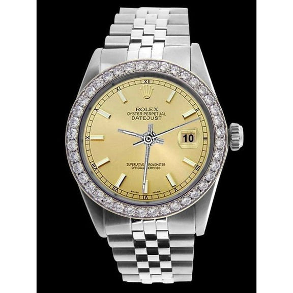 Cadran perpétuel Rolex pour hommes Montre Datejust 