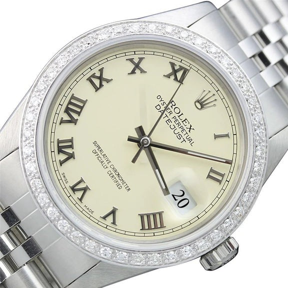 montre homme Rolex Datejust réglage rapide
