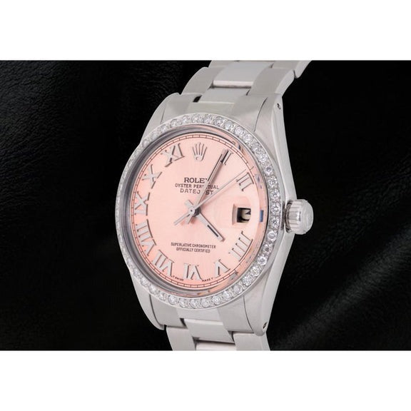 Rolex Datejust acier inoxydable huître Montre