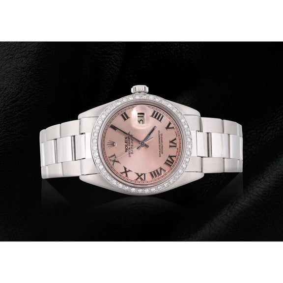 Rolex Datejust acier inoxydable huître Montre pour homme 