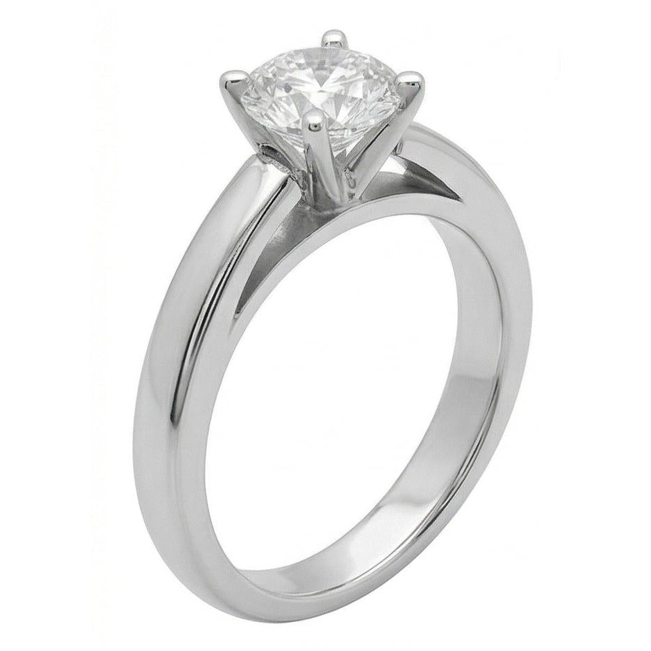 naturel diamant 3carats bague vue de dessus