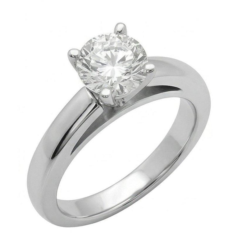 naturel diamant 3carats bague vue de profil