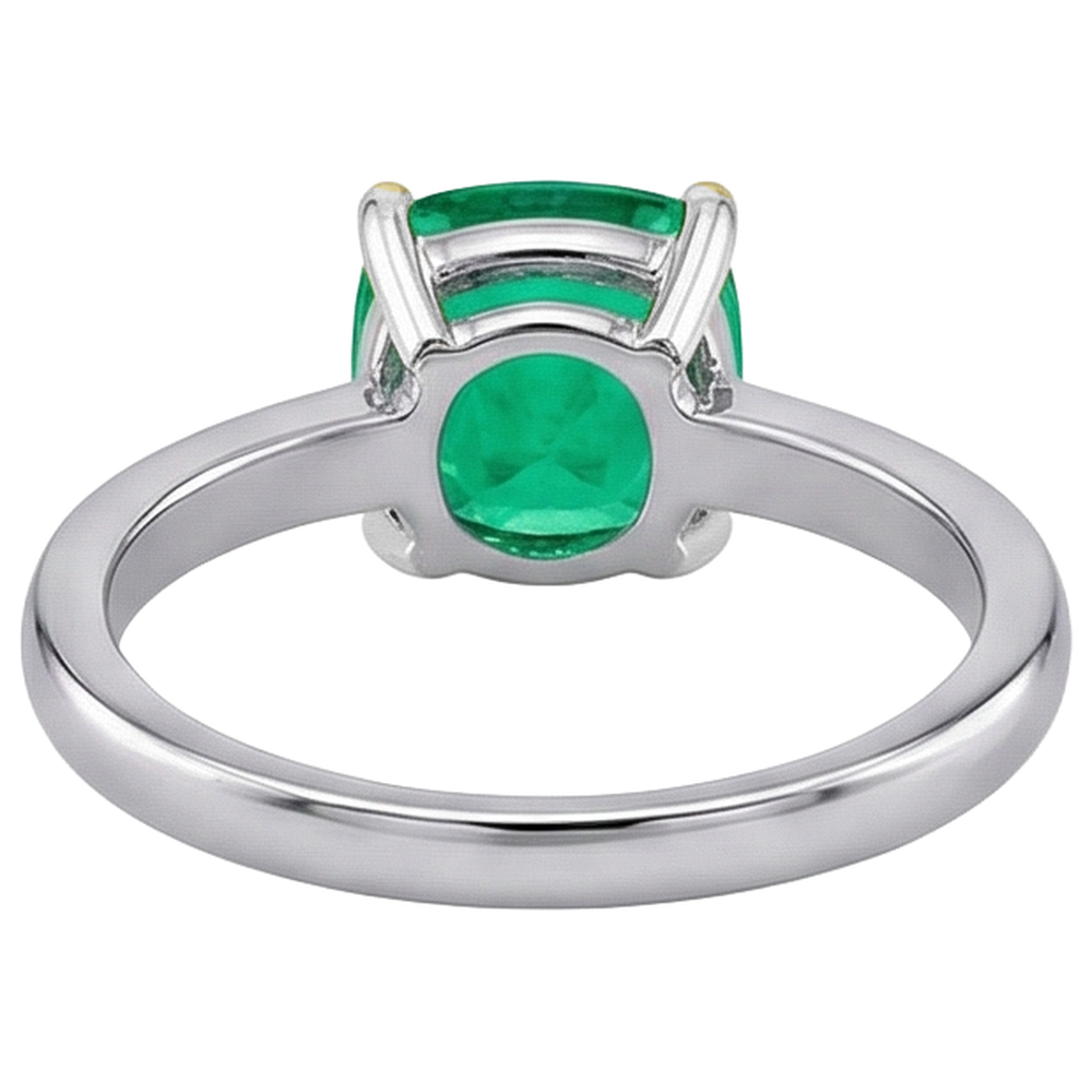 Haut de gamme Bague Pierre Précieuse 2 carats – vue arrière