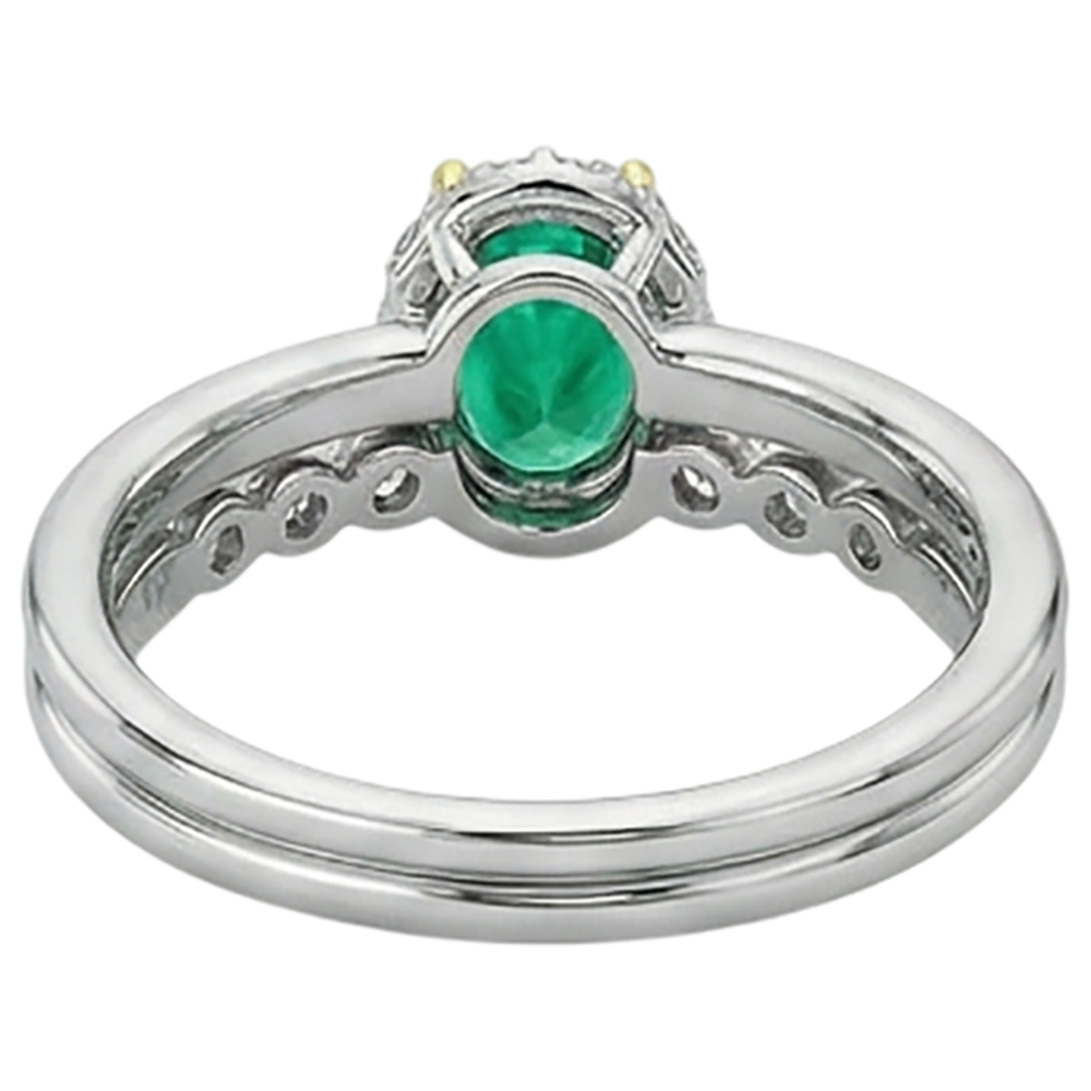 Sophistiqué Bague Pierre de Couleur 2 carats – vue détaillée