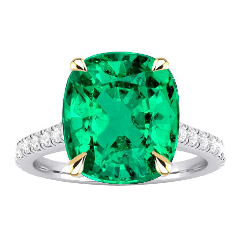 Brillant Bague Pierre Précieuse 4 carats – vue principale