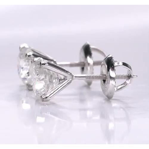 Clous d'oreilles en Naturel diamant 1,50 carats