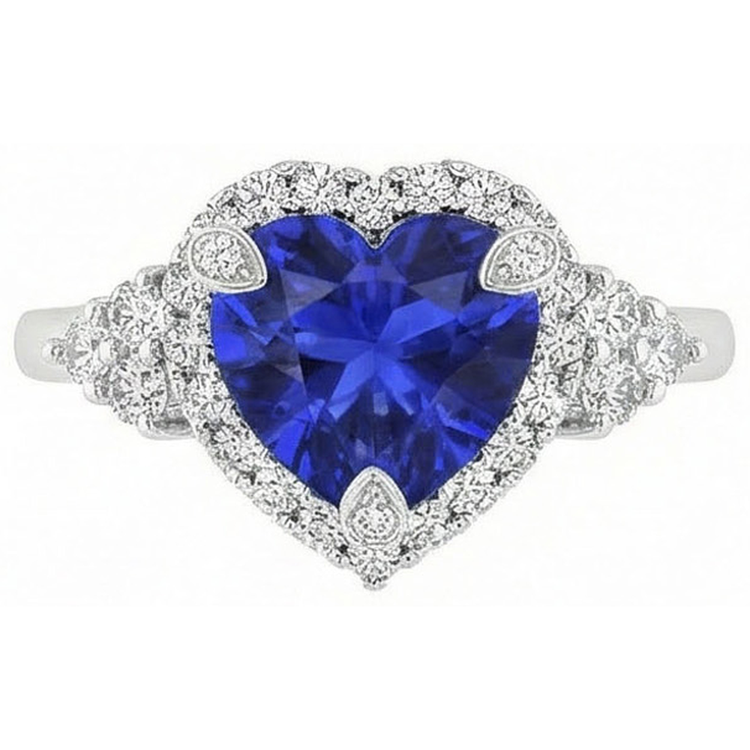 naturel round diamant 8.26carats bague détail rapproché
