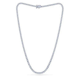 Collier Elégant En Réel Diamant Avec Chaîne En Or