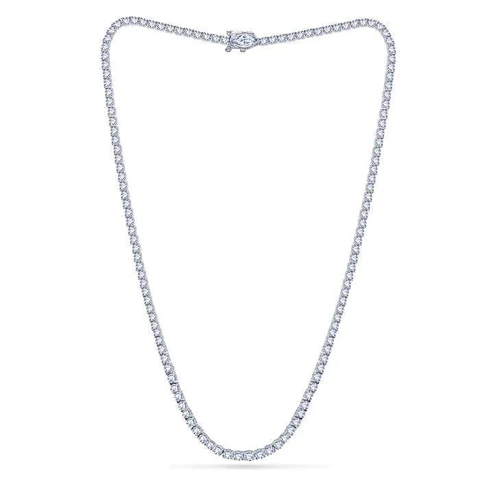 Collier Elégant En Réel Diamant Avec Chaîne En Or