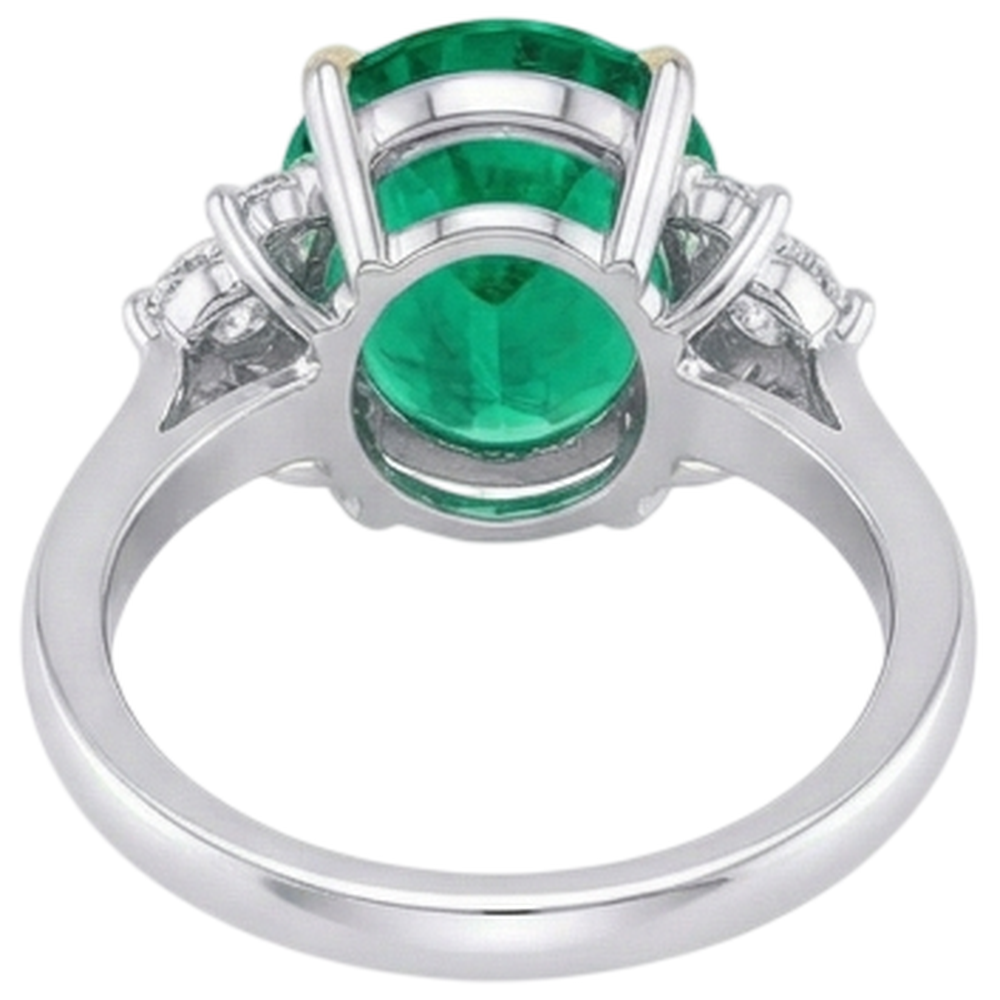 Haut de gamme Bague Pierre Précieuse 3,50 carats – vue détaillée