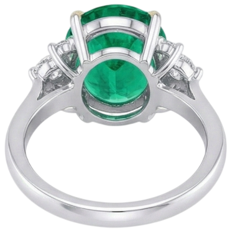 Haut de gamme Bague Pierre Précieuse 3,50 carats – vue détaillée