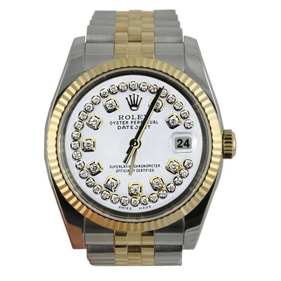 Corde diamant Cadran Datejust Rolex