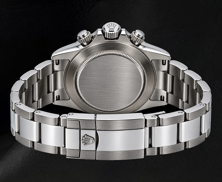Montre Rolex Cosmograph Daytona 116520 40 mm Cadran Noir Acier Inoxydable