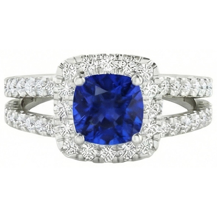 naturel round diamant 4.50carats bague détail rapproché