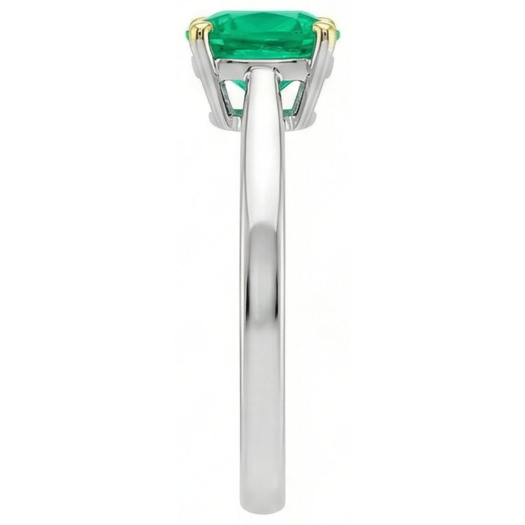 De luxe Bague avec Gemme 2,50 carats – vue arrière