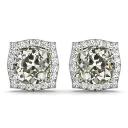 Haut de gamme Diamant Pendants d'Oreilles 5 carats