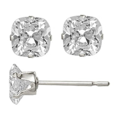 Diamant Fin Boucles d'Oreilles fait main 7 carats par