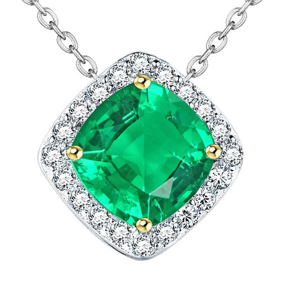 Fait à la main Pendentif Gemme 5,50 carats – vue principale