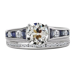 Or Blanc 14 Carats Diamant Fin Bague de Demande – 2-carats