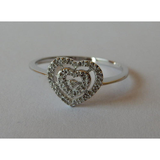 Sur mesure Bague Halo 0,50 carats – vue de face