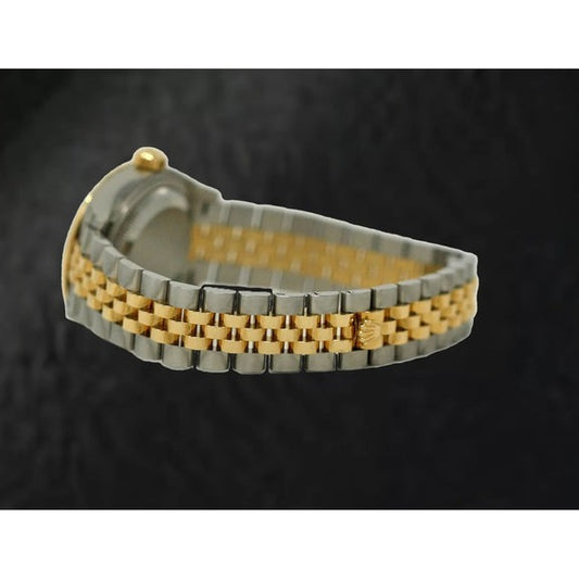 Rolex nouvelle Datejust 28 mm montre bicolore cadran champagne