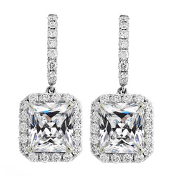 Diamant Pendants d'Oreilles fait main 11,50 carats | HarryChadEnt
