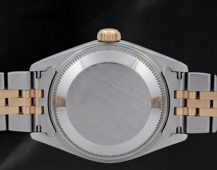 Montre Rolex Datejust 26 mm 6917 Bicolore Cadran Diamants Turquoise