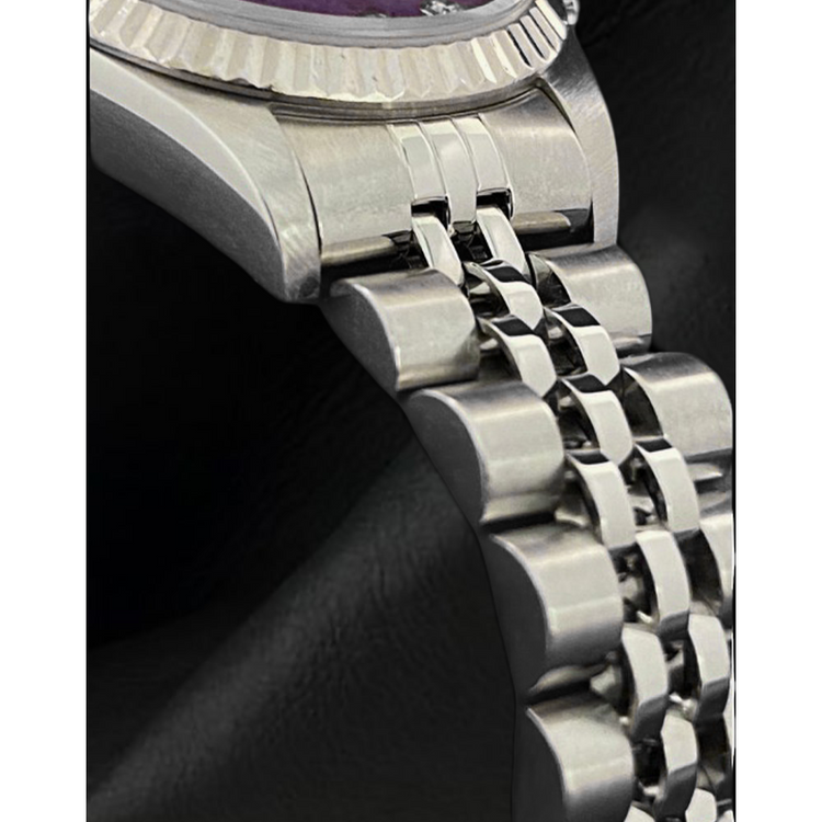Montre pour Femme Rolex Datejust 26 mm Cadran Diamants Bleu Année 2002