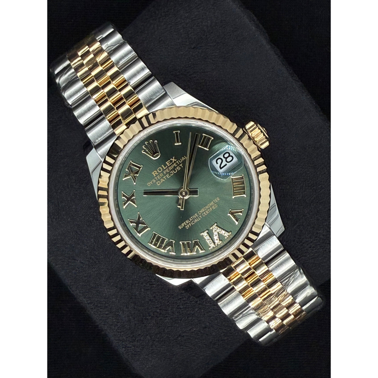 Gemme Rolex carats Two Tone – vue de face