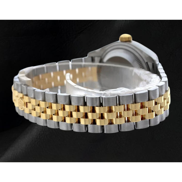 Montre Femme Rolex Datejust 279173 Cadran Lumineux Cannelé Bicolore 28 mm Jubilé