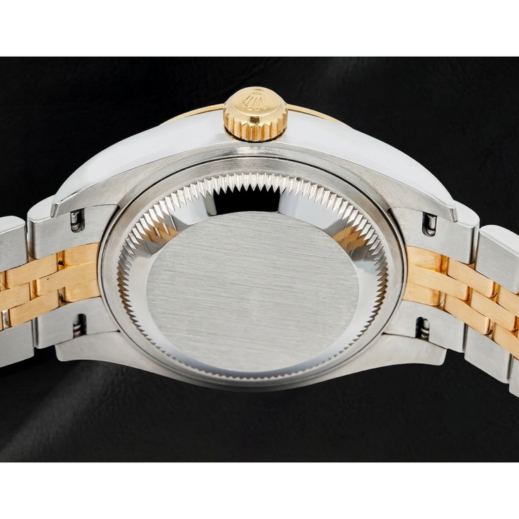 Montre Femme Rolex Datejust 279173 Bicolore Cadran Blanc Chiffres Romains