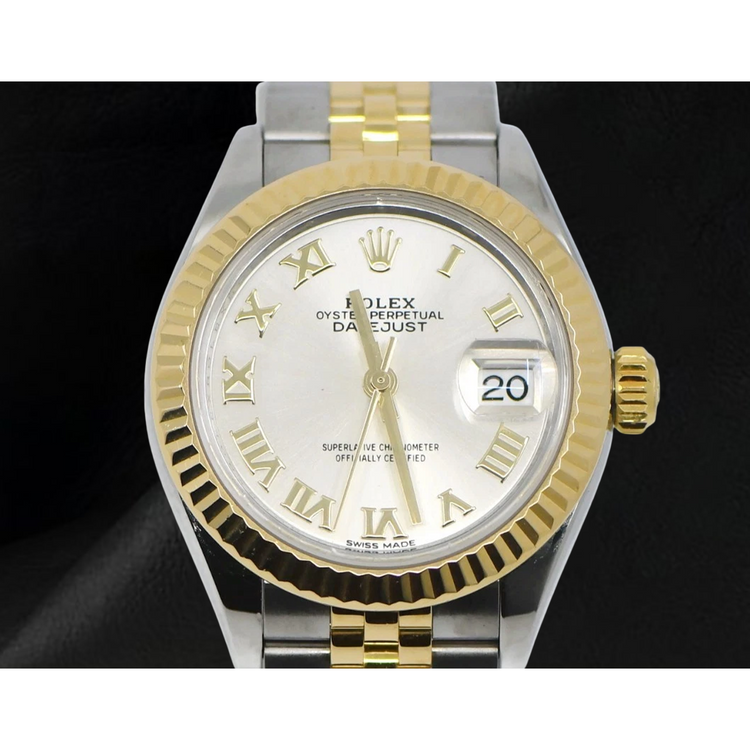 Montre Rolex Lady-Datejust 28 mm Acier Inoxydable & Or Jaune 279173