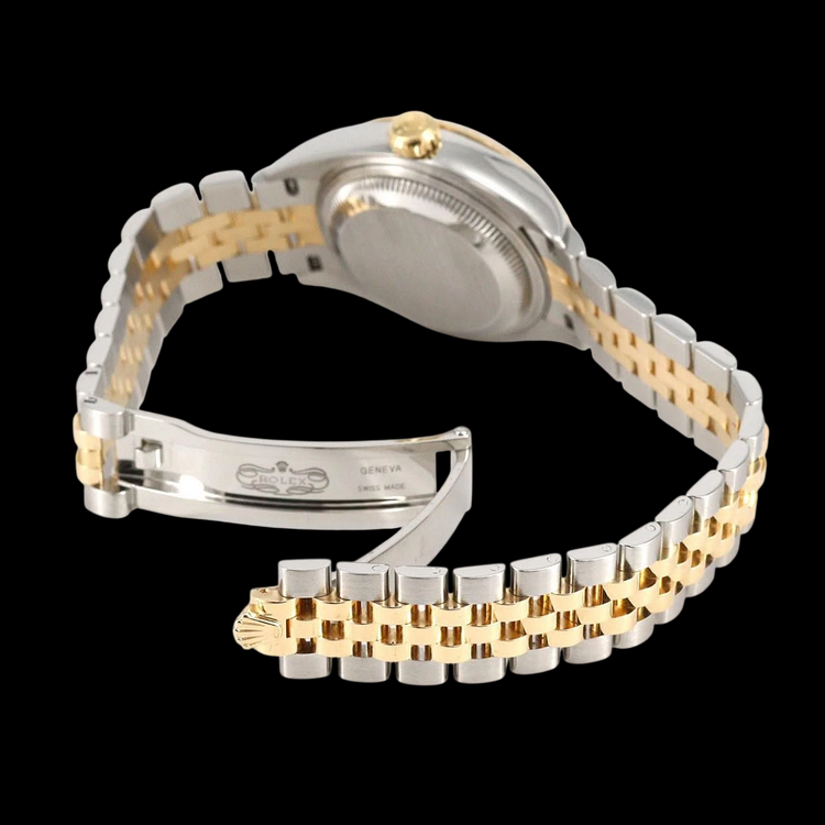 Montre Rolex Lady-Datejust 28 mm Acier Inoxydable & Or Jaune 279173